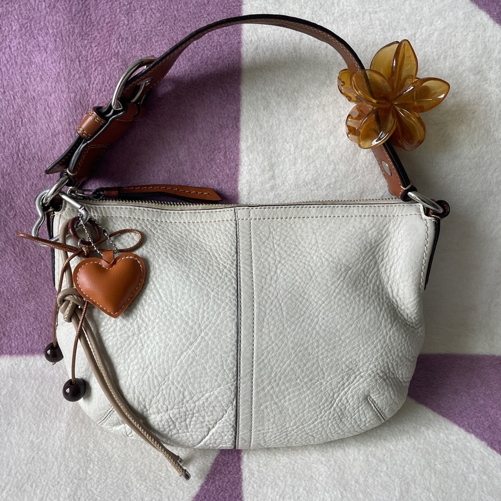 Coach Pebbled Leather Soho Shoulder Bag